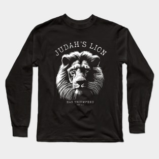 Judah's Lion - Lion Judah Rev 5:5 Long Sleeve T-Shirt